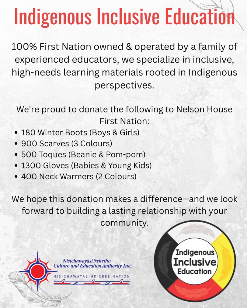Sharing Warmth: Our Winter Donation to Nelson House First  Nation