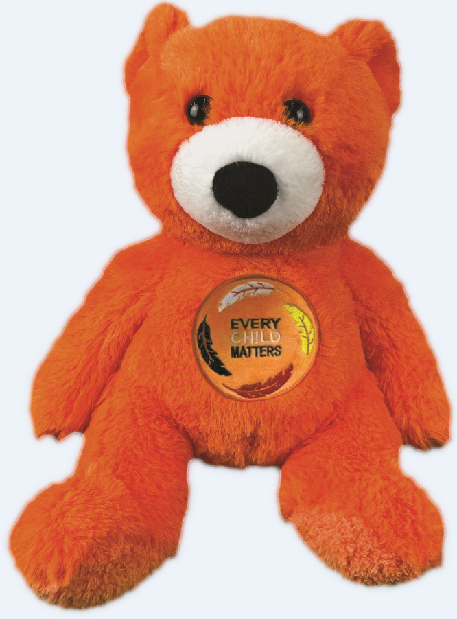 Weighted Bear (Orange) Indigenous Inclusive Education